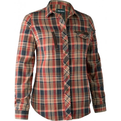 Košile Deerhunter Lady Athena Orange Check – Sleviste.cz