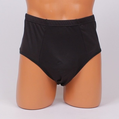 Мъжки макси слип в черен цвят