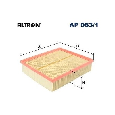 FILTRON Vzduchový filter AP 063/1