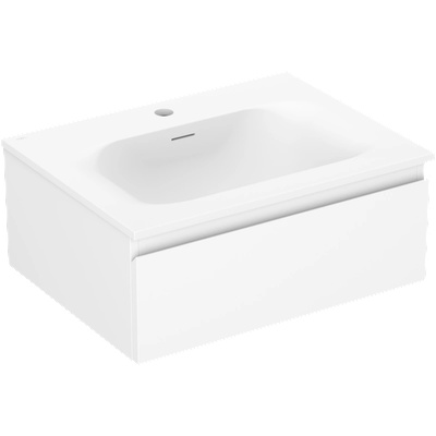 Mexen Orio шкаф за баня 60 см с умивалник Vela, 1 чекмедже, бял мат - 91A10-06023-1-BF01-W23M01 (91A10-06023-1-BF01-W23M01)