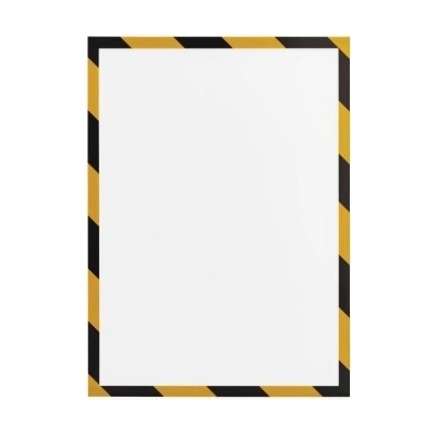 Magnetoplan Magnetický rámček bezpečnostný žlto-čierny 5 ks