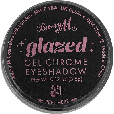 Barry M Glazed Gel Chrome Eyeshadow gélové očné tiene So Persuasive 3,5 g