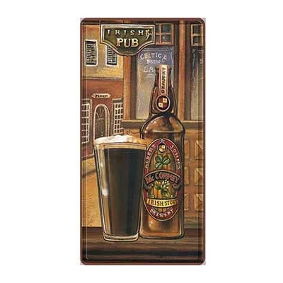 Ceduľa značka Beer Irish Pub