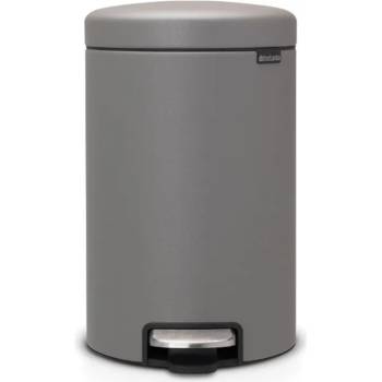 Brabantia Кош за отпадъци Brabantia - NewIcon, 12 l, Mineral Concrete Grey (1001090)