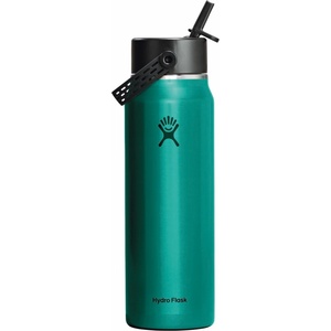 Hydro Flask Термо бутилка Hydro Flask Lightweight Wide Flex Straw Cap Insulated bottle - Emerald Green - размер 710 ml (533-2421-0112)