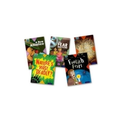 Project X Origins: Dark Red+ Book band, Oxford Level 19: Fears and Frights: Mixed Pack of 5 | Richard Platt, J. A. Henderson, Anthony McGowan, James Clements, Gillian Cross, Sean Callery