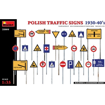 MiniArt Polish Traffic Signs 1930–40's 1:35