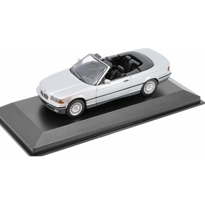 MAXICHAMPS Minichamps BMW 3-Series Cabriolet E36 1993 stříbrná 1:43