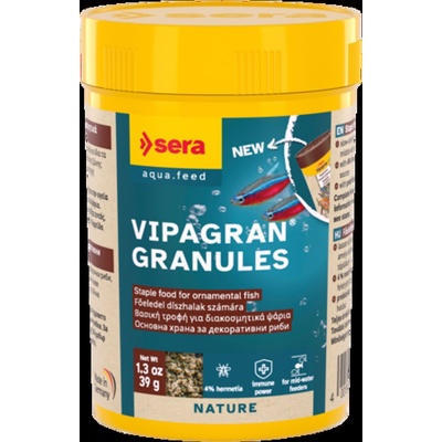 Sera Vipagran Nature - Универсална храна, подходяща е за рибки от средните водни слоеве 100 мл