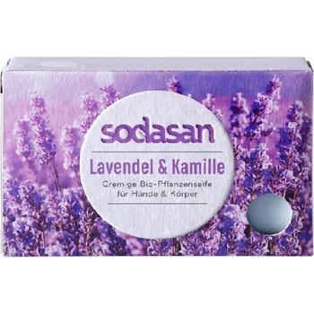 Sodasan toaletné mydlo Cream Lavender 100 g