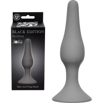 Анален плъг за деликатна стимулация, 10, 5см. - Slim Anal Plug Grey (4207-03LOLA)