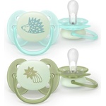 Philips Ultrasoft Night SCF094/01 0-6m биберон Neutral 2 бр