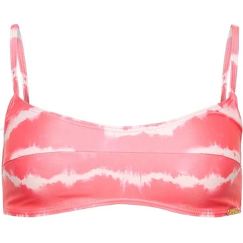 Superdry Code Tie Dye bikini top - Pink (Tie Dye Pink)