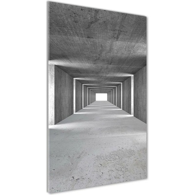 Vertikálny foto obraz sklenený Betónový tunel 50x100 cm
