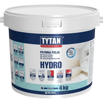 TYTAN HYDRO 1K tekutá lepenka hydroizolace 4 kg
