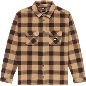 Quiksilver Мъжка риза с копчета Quiksilver Bering Strait Check Shirt - Sponge / Northsea Plaid (033-2750-0312)