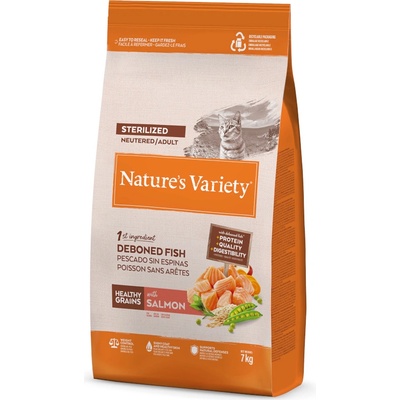 Natures Variety Healthy Grains Sterilized losos 2 x 7 kg