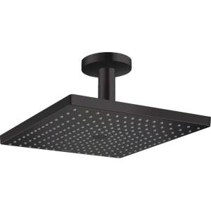 Hansgrohe Raindance E - Горен душ, 30x30 см, EcoSmart, черен мат 26251670 (26251670)