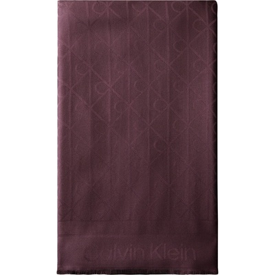 Calvin Klein dámský šátek Allover Emblem LV04F8096GBAP