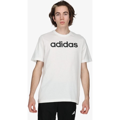adidas tričko Essentials Single Jersey Linear Embroidered Logo T-Shirt IC9276 biele