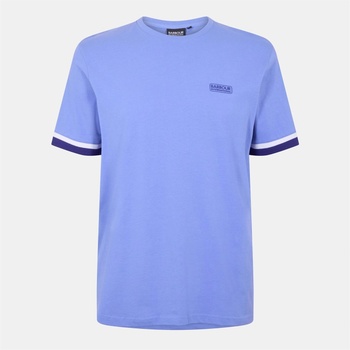 Image 1 of Barbour International Тениска Barbour International Mens Evan T-Shirt - Manor Blue BU58