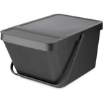 Brabantia Кош за смет за разделно събиране Brabantia Sort&Go Stackable 20L, Grey (1006310) - topmarket