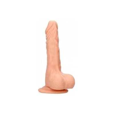 RealRock by Shots ToyJoy Dong with Testicles 20 cm - Anatomical Model, Suction Base, TPE