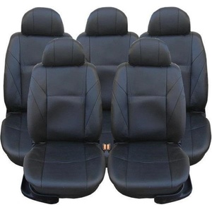  Тапицерия за VW Touran, Sharan, Ford Galaxy, Citroen C8, Peugeot 307SW, Citroen C4 Grand Picasso Еко Кожа, Черни