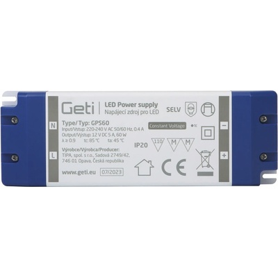 GETI GPS60, IP20 04220245 – Hledejceny.cz