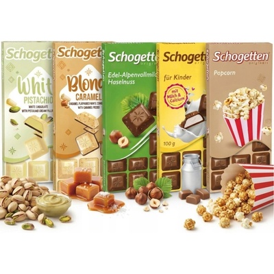 Schogetten Milk Chocolate Hazelnuts 100 g