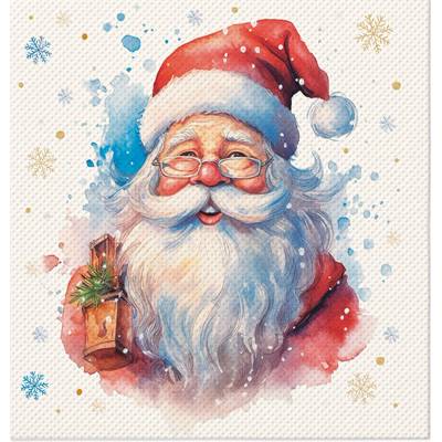 PAW Obrúsky TaT 38x40cm Portrait of Santa Claus
