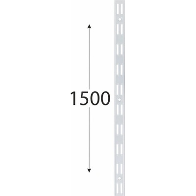 Velano konzola dvojitá lišta nosná WLD 1500mm biela