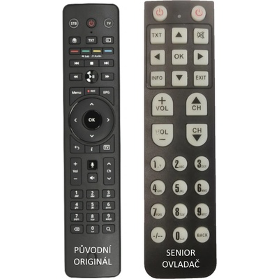 Dálkový ovladač Emerx O2 set-top box new