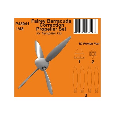 Trumpeter CMK Fairey Barracuda Correction Propeller Set / for kit 1:48