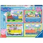 Ravensburger - Puzzle 4x42 Peppa Pig: Ride - 40 - 99 piese