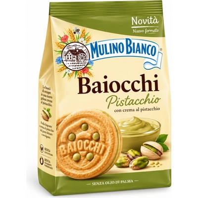 Mulino Bianco Baiocchi s pistáciovým krémem 240 g
