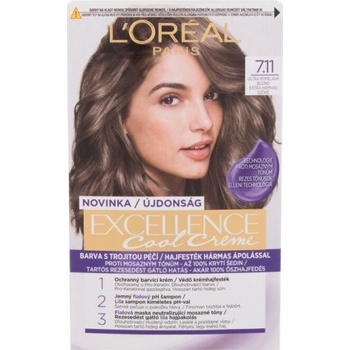 L´Oréal Excellence Cool Creme 7.11 Ultra popelavá blond