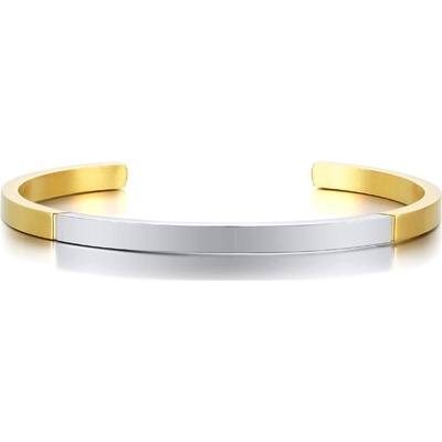 Steel Edge pevný náramok z chirurgickej ocele JCFB414