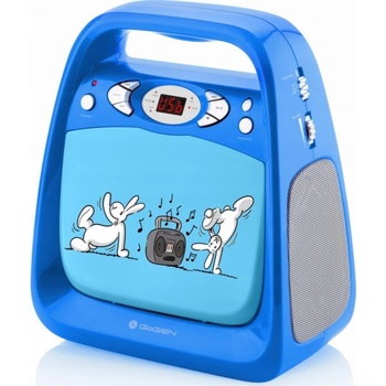 CD přehrávač GoGEN BOB A BOBEK KARAOKE modrý