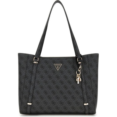 Guess Eco Erica Elite Tote Coal Logo dámská kabelka