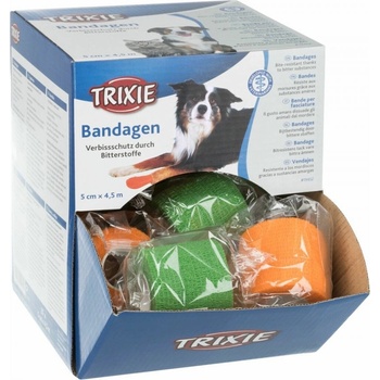 Trixie Karton samodržících bandážových obinadlel 5 cm 4,5 m 27 ks