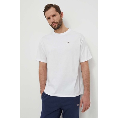 Hummel Памучна тениска Hummel hmlLOOSE T-SHIRT BEE в бяло с изчистен дизайн (225349)