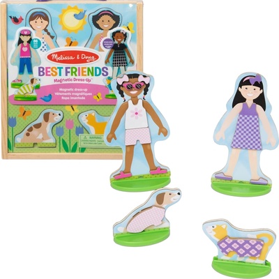 Melissa & Doug Obliekacie magnetky Najlepší priateľia