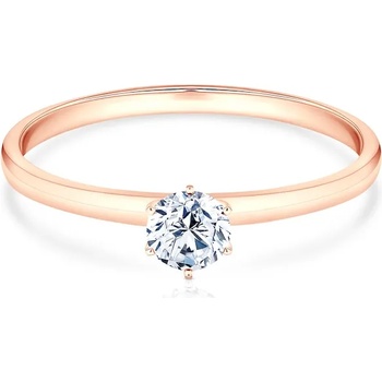 Image 1 of SAVICKI Годежен пръстен savicki: розово злато, диамант