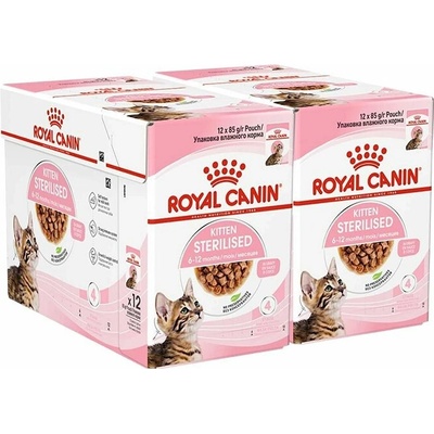 Royal Canin Kitten Sterilised v šťave 24 x 85 g