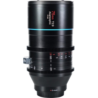 Sirui 75mm T2.9 Anamorphic Lens 1.6x Full Frame E-Mount