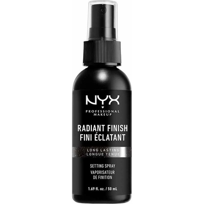 NYX Professional Make-up Radiant Finish Setting Spray rozjasňující fixační sprej 50 ml