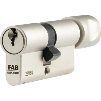 Assa Abloy FAB 3.02/DKmNs 30+35 s gombíkom,5 kľúčov