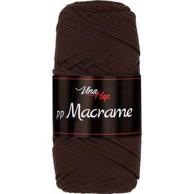 Vlna - Hep pp Macrame 4229 tmavě hnědá
