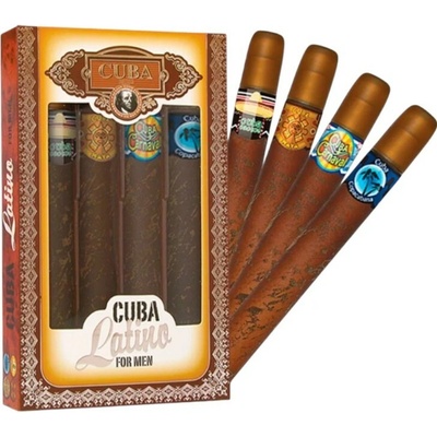 Cuba Latino toaletná voda pánska 4 x 35 ml